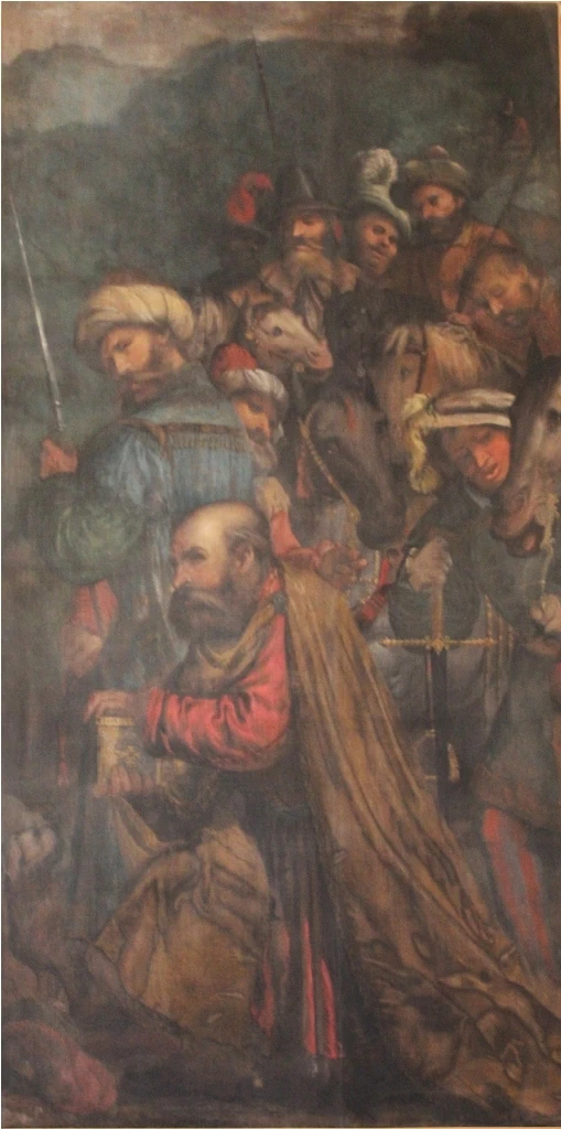 Il Romanino-96-Adorazione dei magi (Romanino) - Sagrestia - Chiesa di S. Nazaro e Celso-1 - Brescia